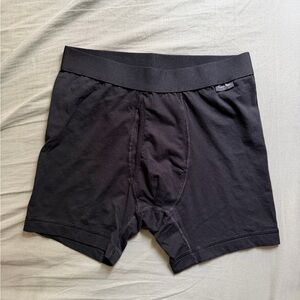 NWOT - Goodfellow & Co Black Boxer Briefs with Elastic Waistband